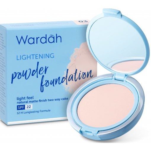 ☘️Yuri Kosmetik☘️ Wardah Lightening Powder Foundation / Wardah Bedak / Wardah Bedak Sama Tempat / Expired 2024