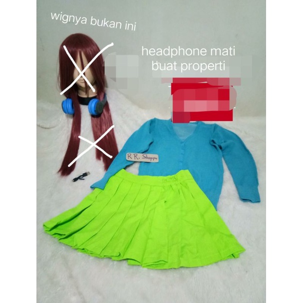 Rental kostum cosplay Nakano Miku