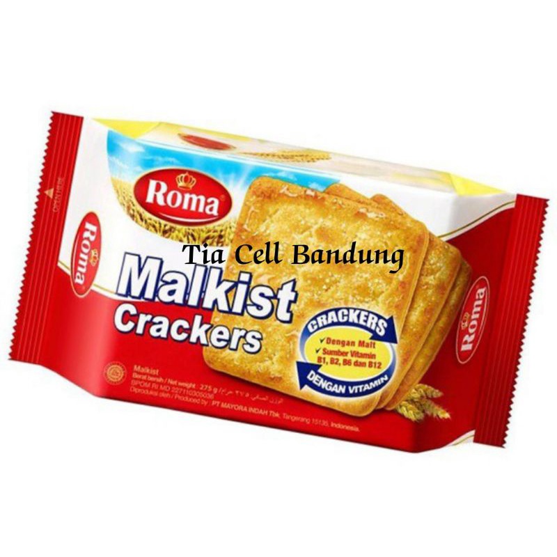 

Roma malkist crackers netto 275 gram