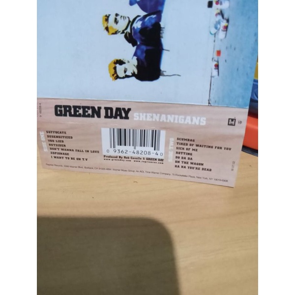 Kaset GREENDAY - SHENANIGANS