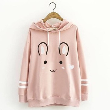 Bess - Sweater Hoodie Wanita / Sweater Hoodie Murah SWEETY RABBIT