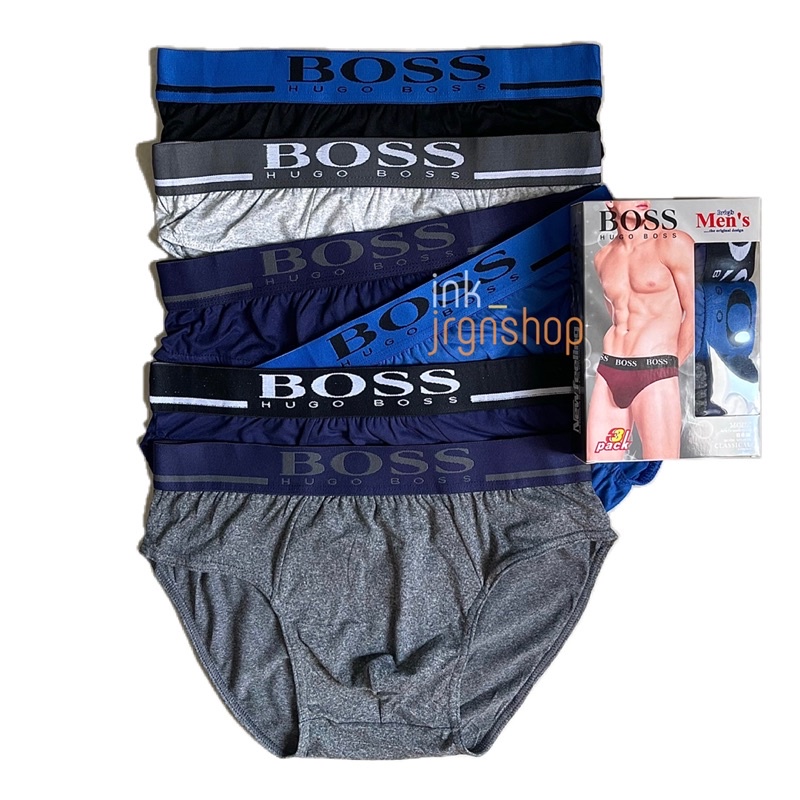 CELANA DALAM PRIA DEWASA (1 BOS ISI 3 PCS) / CELANA DALAM MEN'S BRIEFS / SEMPAK PRIA