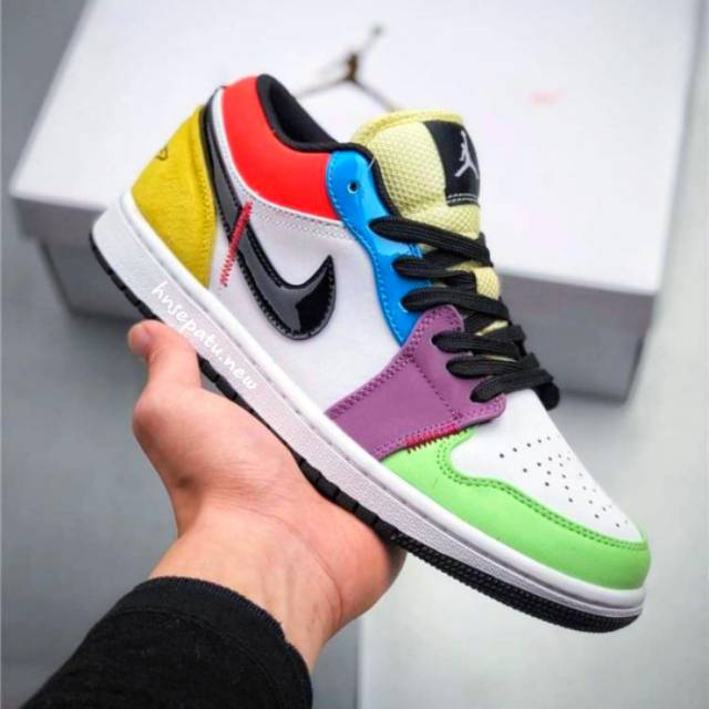 nike air 1 multicolor