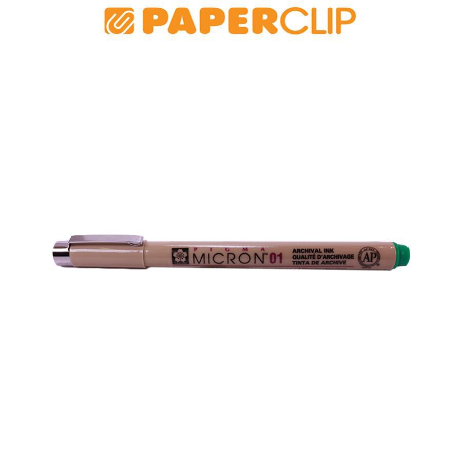 

BALLPOINT SAKURA PIGMA MICRON 01 GREEN