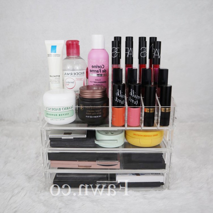 Bianca 2 - Tempat / Rak / Laci Make Up Akrilik