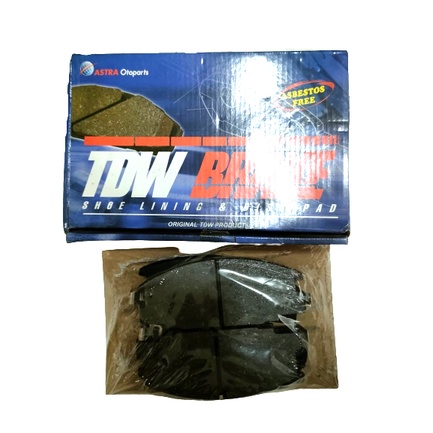 KAMPAS REM DEPAN BRAKE PADS ISUZU PANTHER TDW ASTRA AFTDW15-1-11