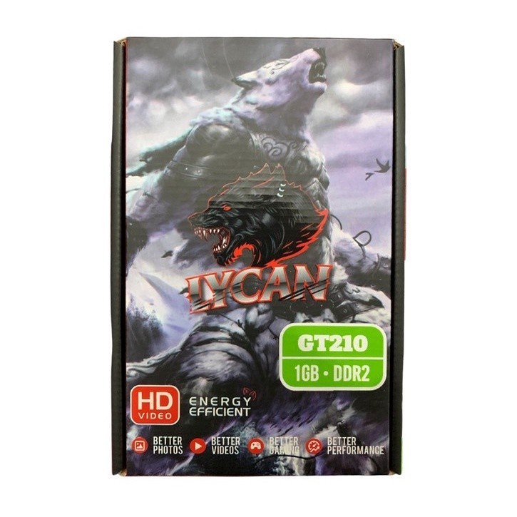 VGA LYCAN GT 210 1GB DDR2 HDMI VGA DVI