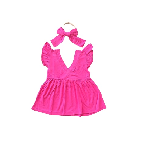 PUNCAK 3.3 stoberi baby - DRESS BABY VIVI Free Headband DRESS ANAK PEREMPUAN
