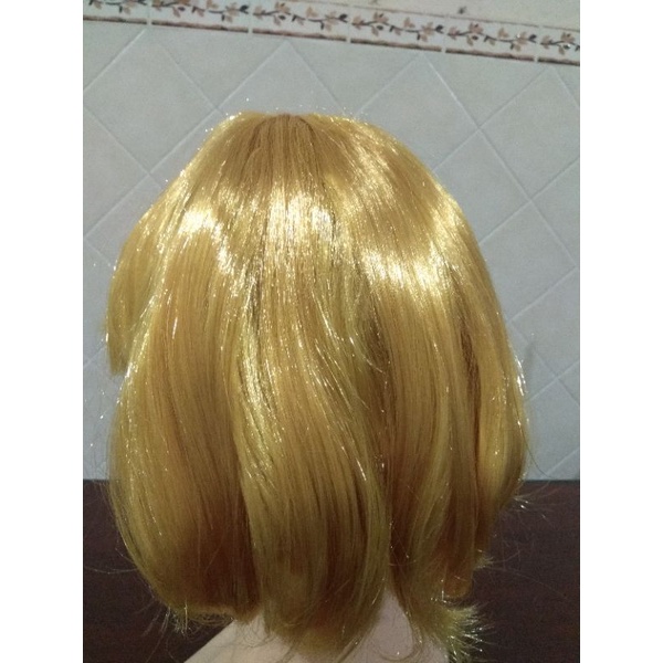 rambut palsu Wig bob warna warni dewasa hair extention wig aksesoris