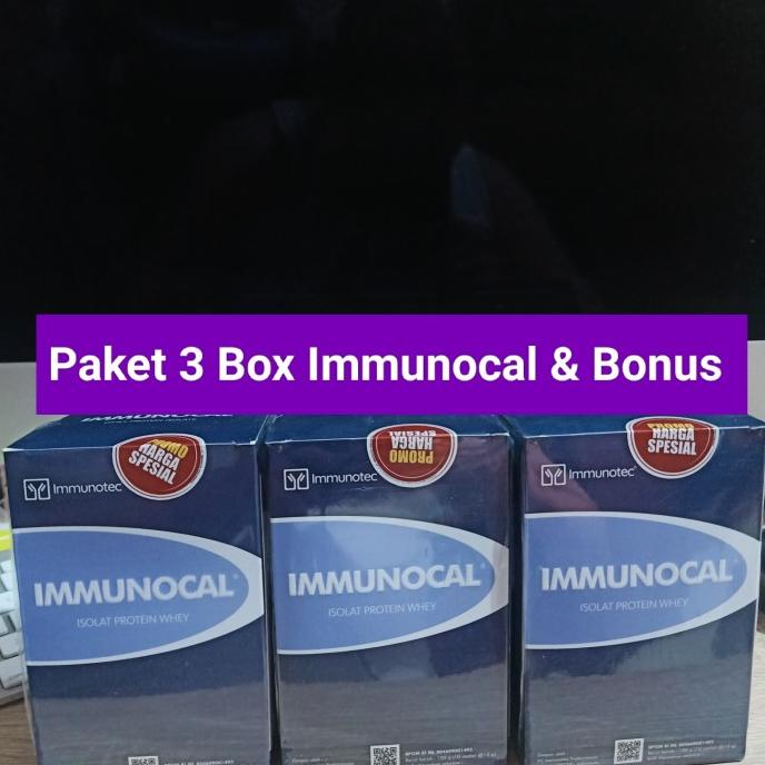 Paket 3 Box Immunocal Original