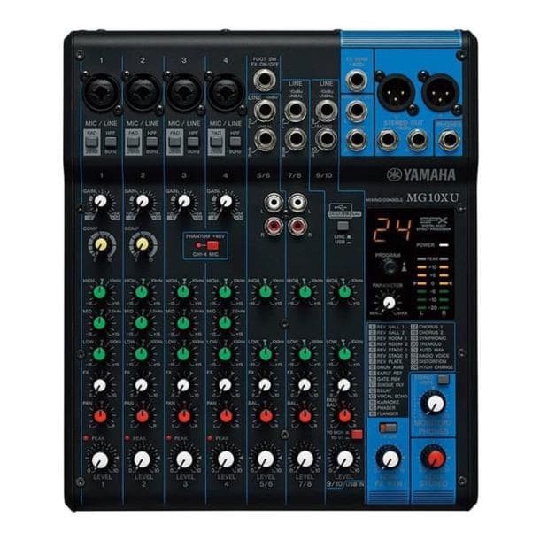 Mixer Yamaha mg10xu mixer 10 channel Yamaha mg10 xu
