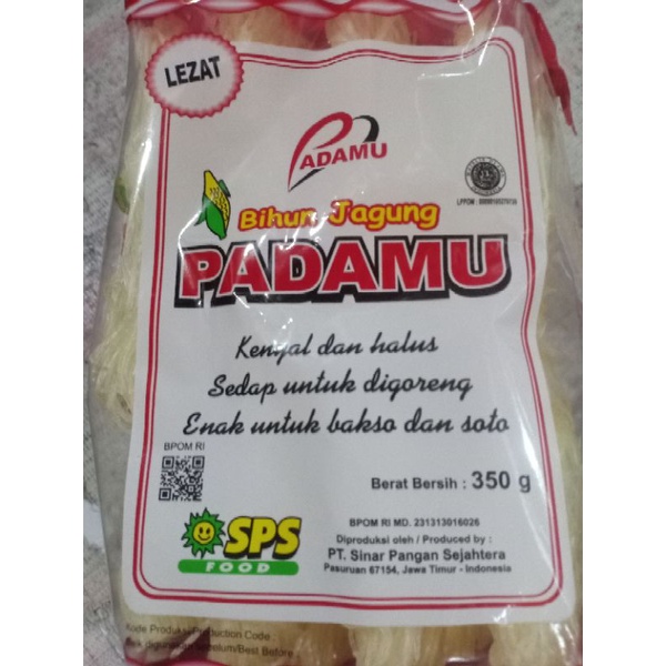 

BIHUN JAGUNG PADAMU