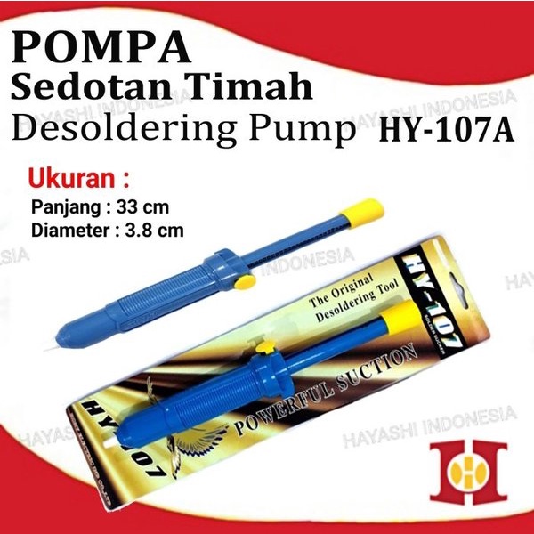 Sedotan Timah Solder Alat Pompa Sedot Kecil Besar Desoldering Pump