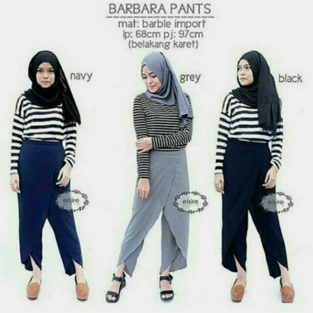 TERLENGKAP! NEW Barbara Pants/ Celana Panjang Wanita Harga Murah/ Celana lebaran hits modern trendy