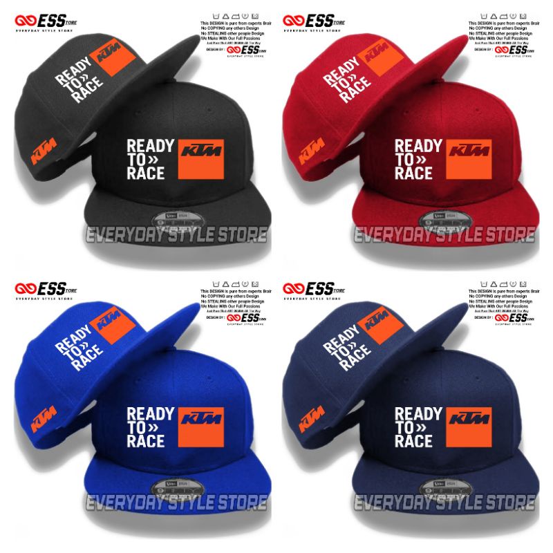 Topi KTM READY TO RACE Snapback - Topi KTM Racing