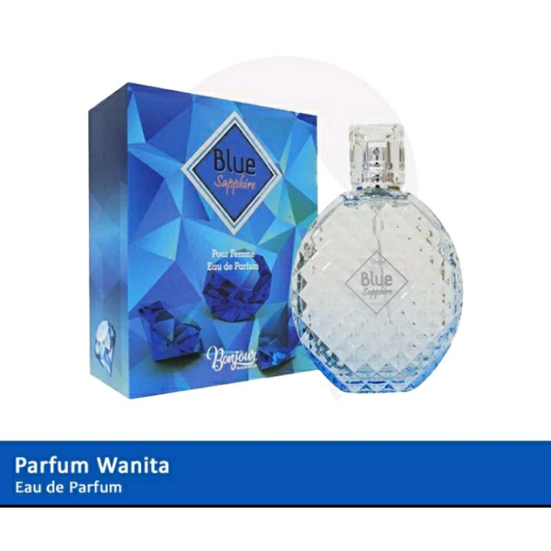 PARFUM BONJOUR BLUE SAPPHIRE EDP 100ML ORIGINAL