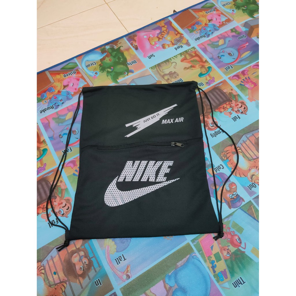 Tas Serut Nk Stringbag Futsal Sepakbola Gymsack Olahraga Pria Wanita_PURANGSAKATO SHOP