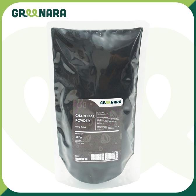 

Activated Charcoal Powder 500gr Food Grade / Bubuk Arang Aktif