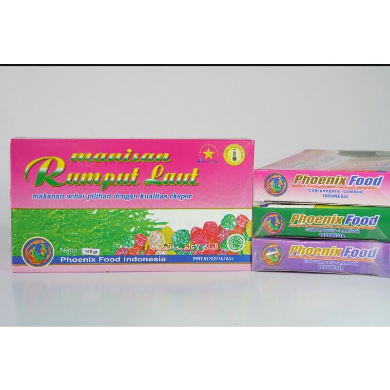 

Manisan Rumput laut khas Lombok 160 gr