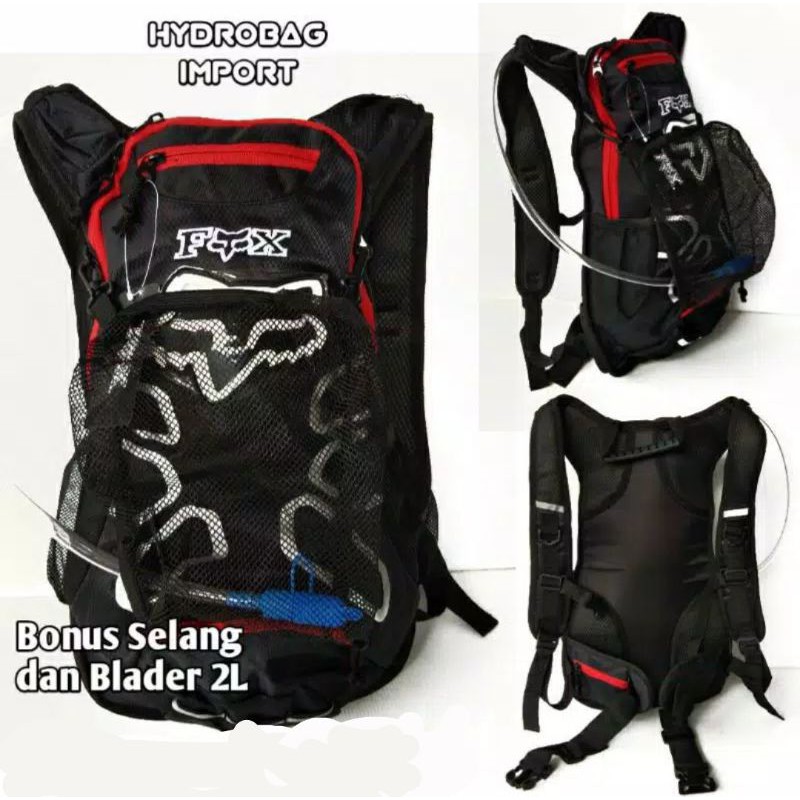 Tas Biker Hydrobag Hexa Turing Trail Cross Sepeda downhill bladder 2L Ktm Monster Alpine