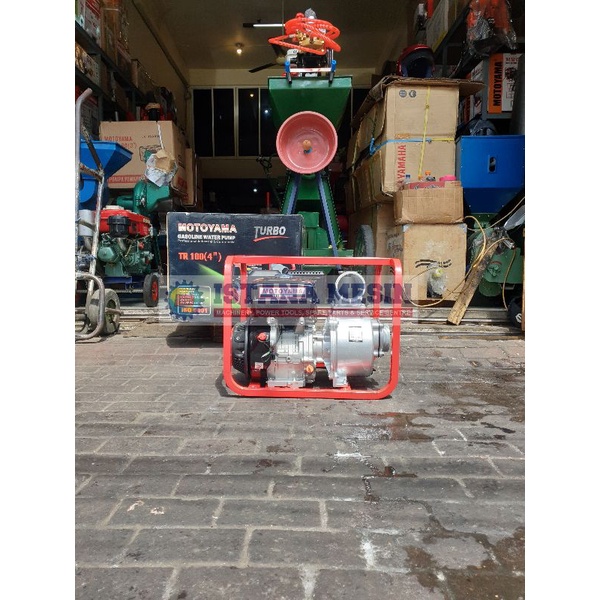MESIN POMPA AIR 4INCI MOTOYAMA TR 100 TURBO POMPA ALKON 4INCH | WP 40