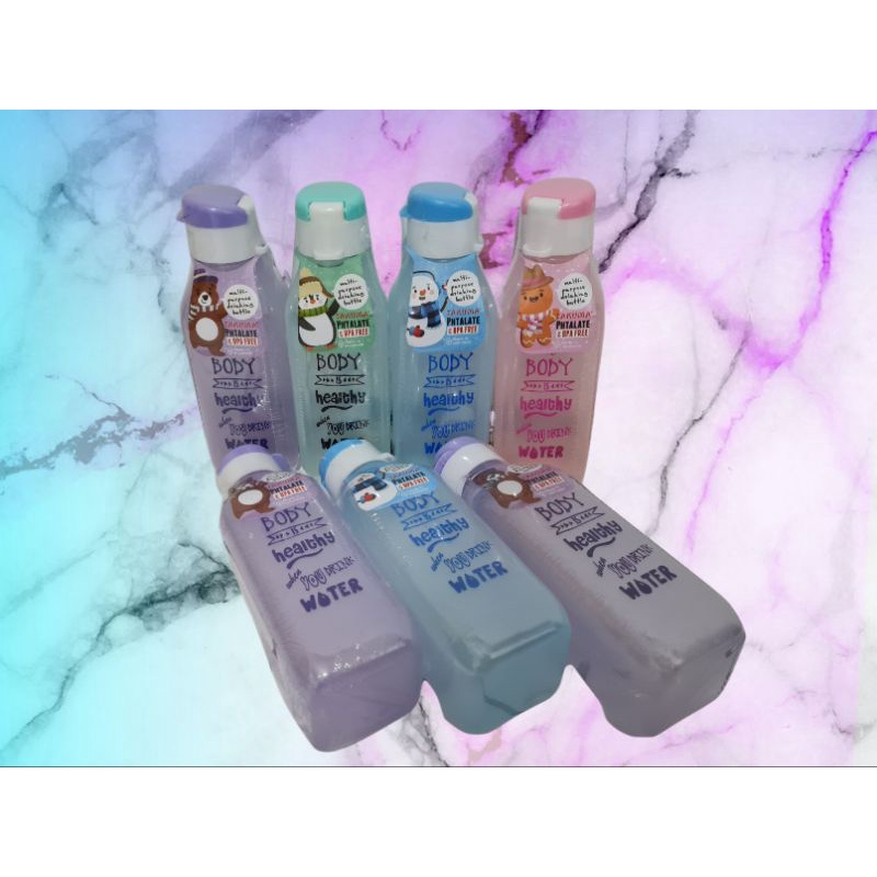Cleo Botol Minum Kotak 550 ml