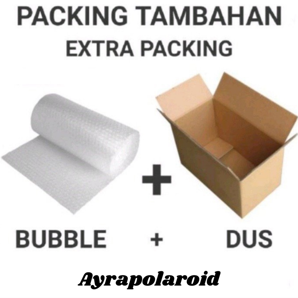 

TAMBAHAN PACKING KARDUS BUBBLE WARP