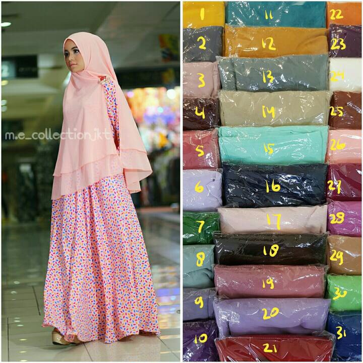 khimar ceruti non pet standar syari