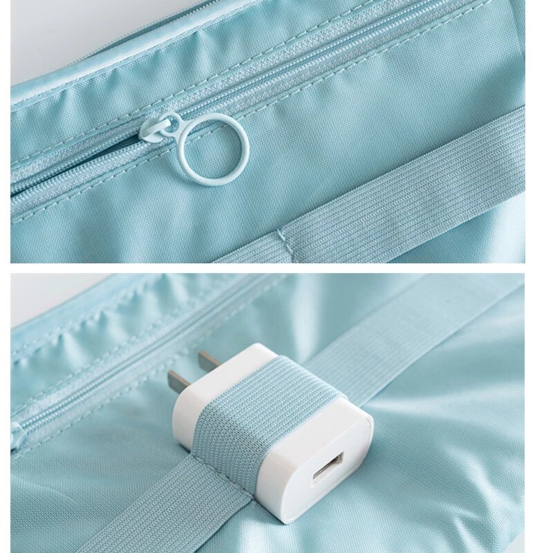 Mini Travel Gadget Cable Pouch Organizer Tas Penyimpanan Make Up Kabel