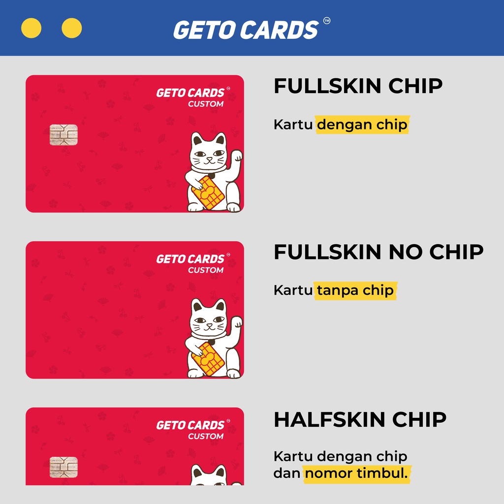 Stiker Sticker Skin Kartu Atm Kartun Doraemon Comic Meme Getocard Geto Cards