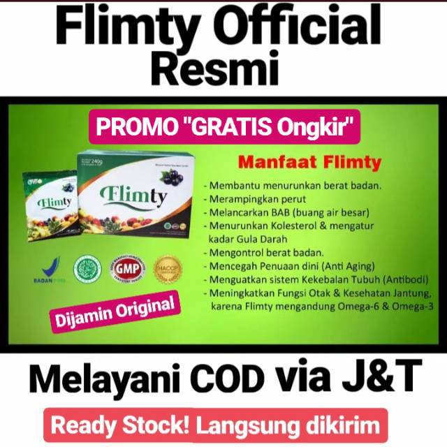 Flimty Murah 1box Isi 16 Sachet Dan Ecer Flimty Mulai 4 Sachet Shopee Indonesia