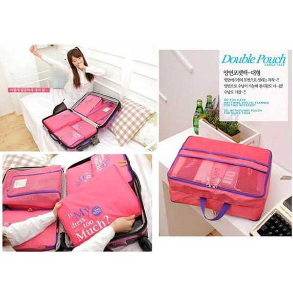 TBI 5pcs TRAVEL KOREAN BAG ORGANIZER