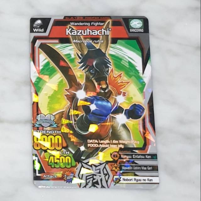 Mainan kartu animal kaiser kazuhachi