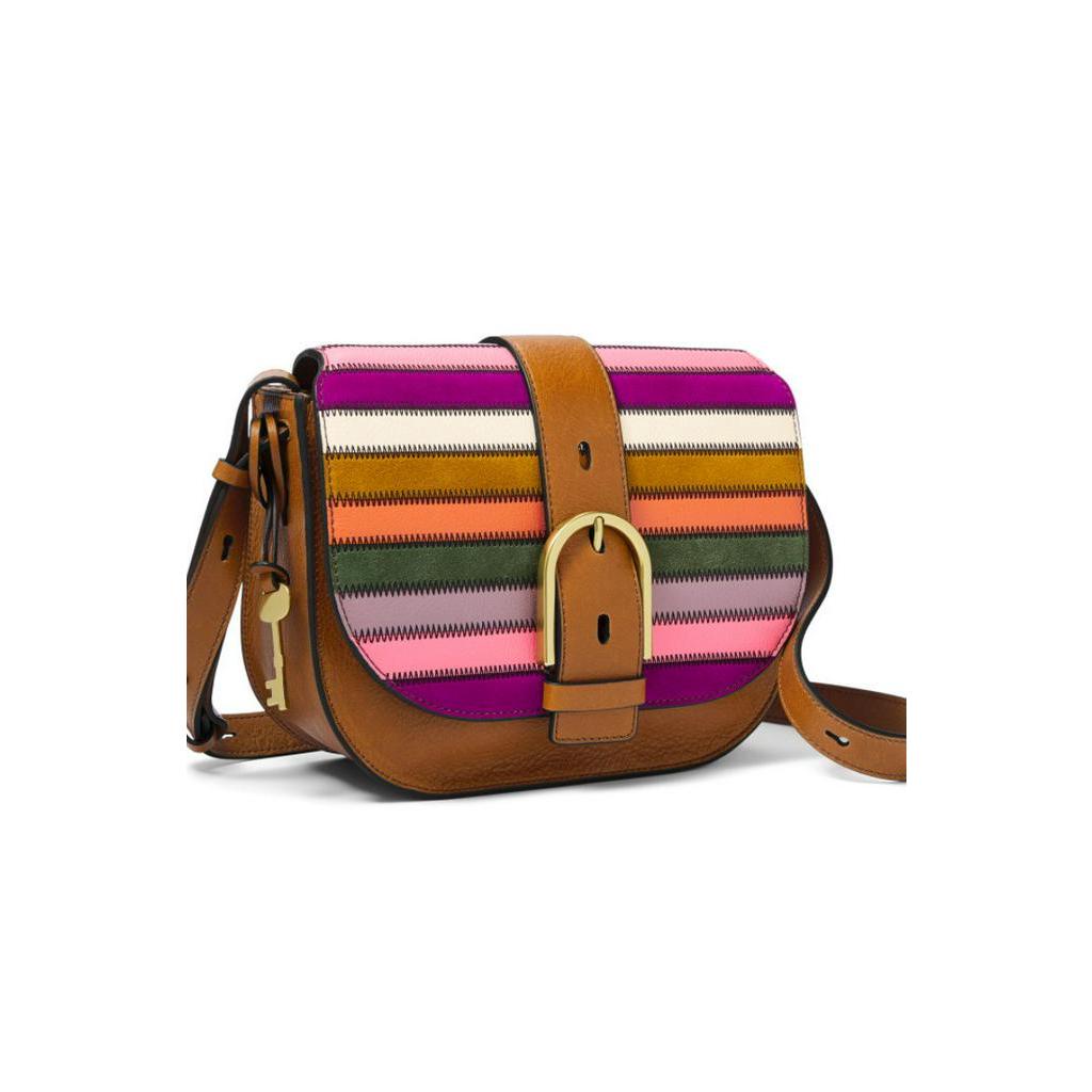 Fossil Wiley Saddle Bag Multi Tas Wanita [ZB1328-998]
