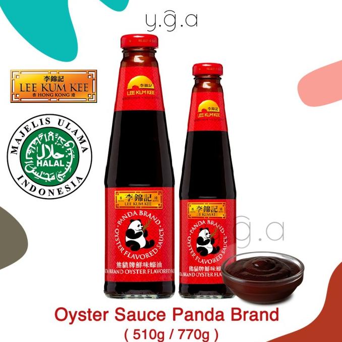 

$$$$] Oyster Sauce Saus Tiram Panda Brand Lee Kum Kee 510g 770g / Cap Panda