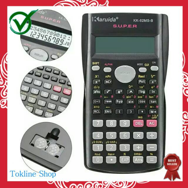 

Kalkulator Scientific Calculator Elektronik Sin Cos Tan Hitung