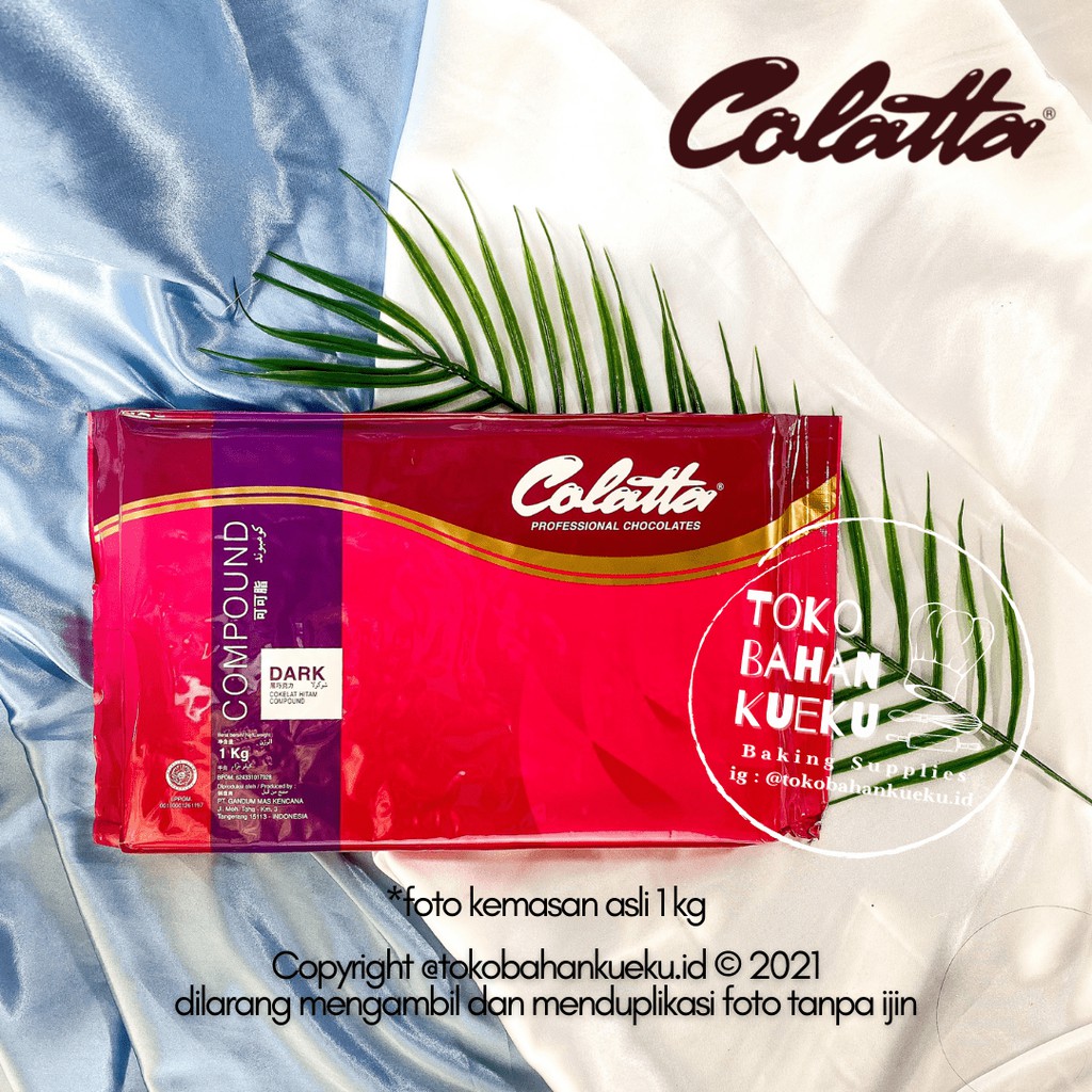

COLATTA Dark Chocolate Compund Cokelat Coklat 250 gr REPACK