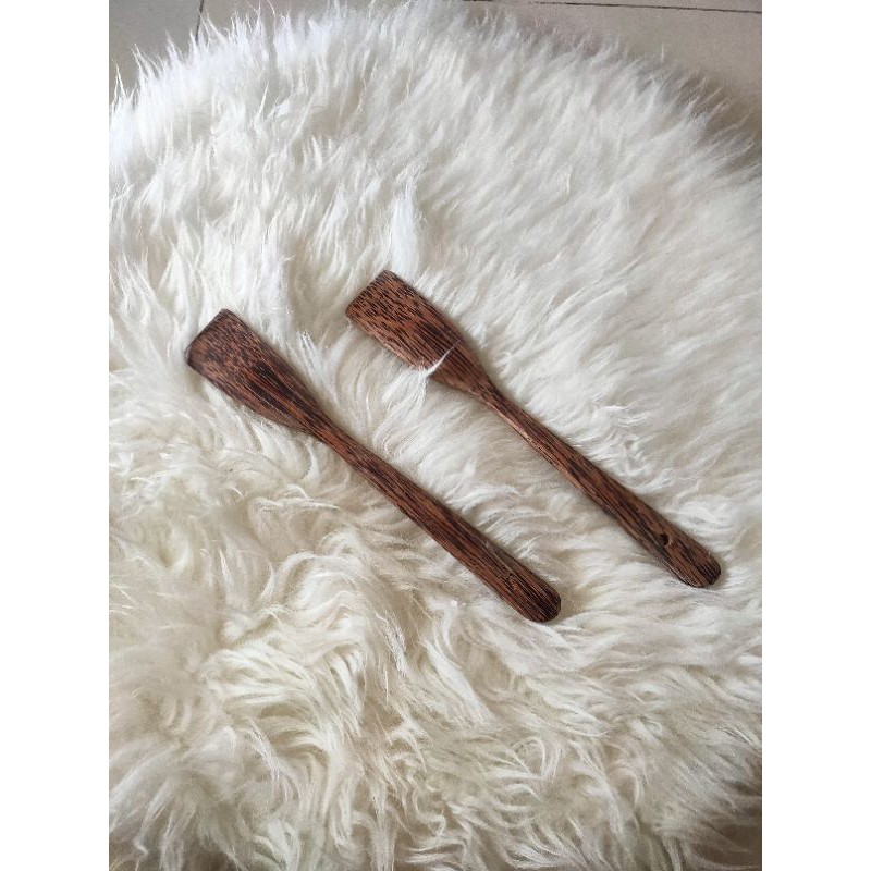 Sutil/Sodet kayu mini,Pukis, bikang,Lumpur+Teflon