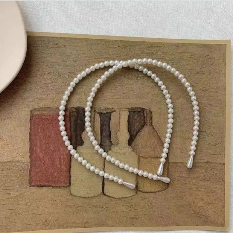 bando mutiara/ bando korea /pearl bando