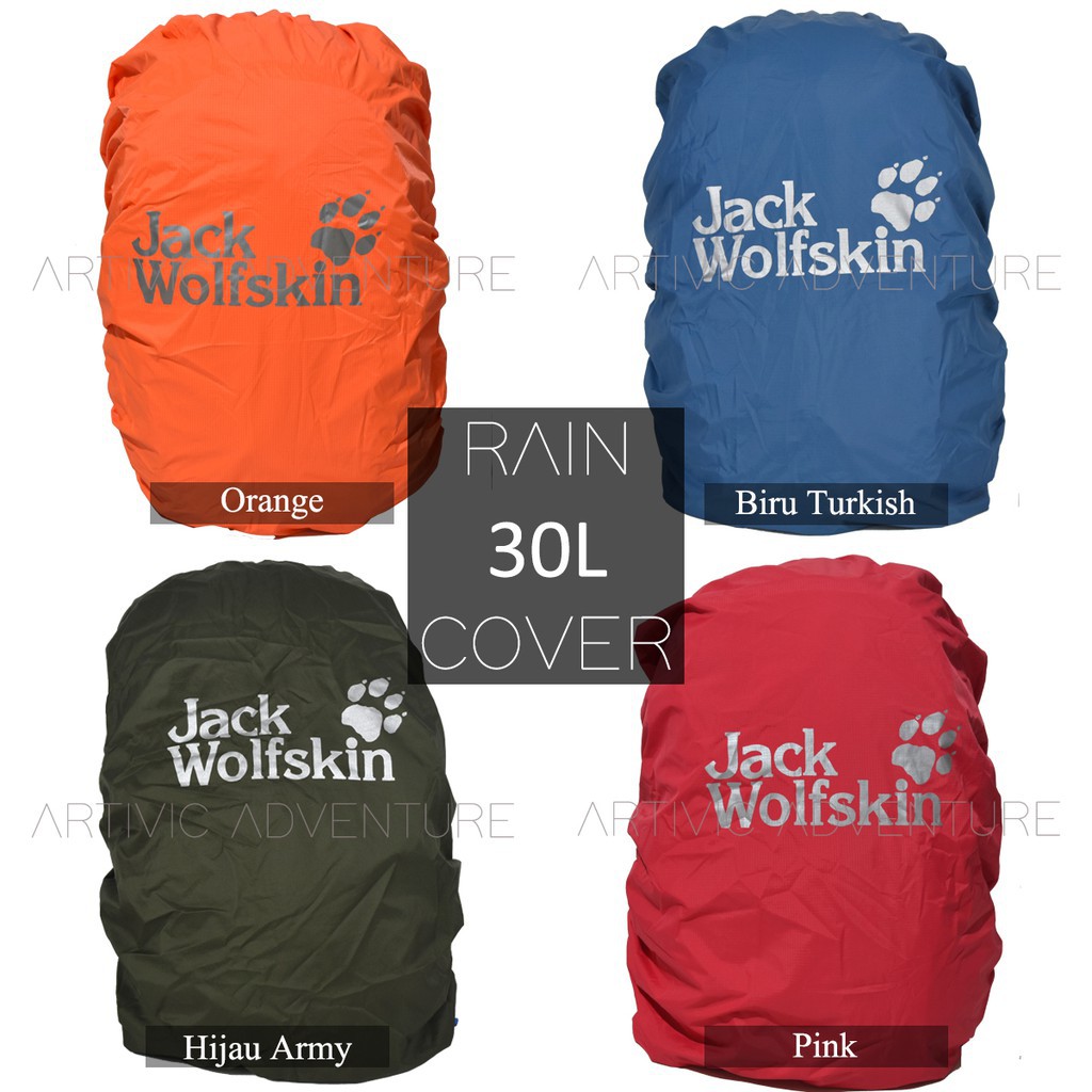 30L Rain Cover Tas / Cover Bag Daypack TNF 30L Murah