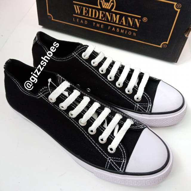 Sepatu Kets Sneaker Sekolah Tali Cowok/Pria/Laki-laki, Cewek/Perempuan Pendek Weidenmann Ronaldo Low