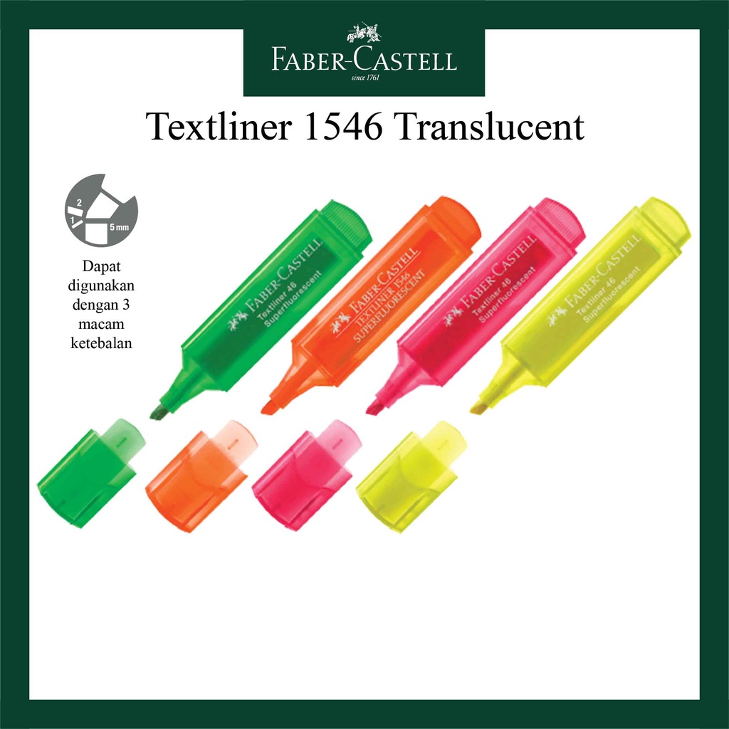 

Textliner Faber Castell / Highlighter / Textliner 46 Translucent