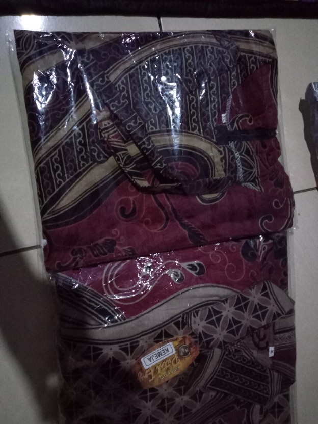 Couple Batik Keluarga || Setelan Couple Batik Ayah Ibu Anak Cewek Cowok || Motif Banyu Mili.