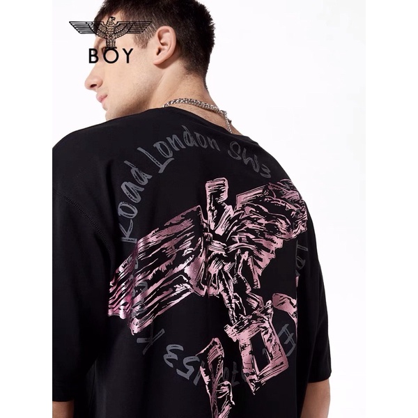 BOY101 KAOS BOY LONDON PRIA WANITA ASIA EROPA WINGS