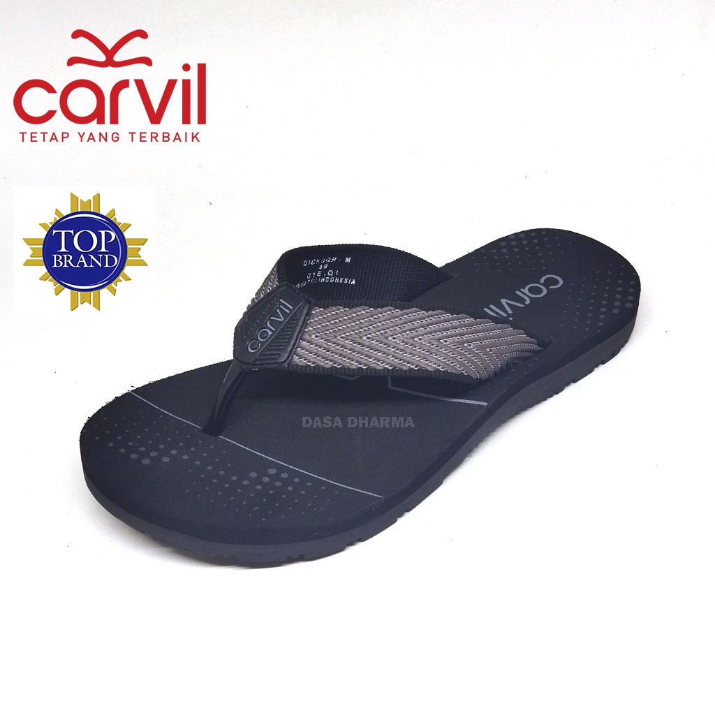 Sandal Jepit Carvil Pria Dewasa Original Dickson Size 38 - 43