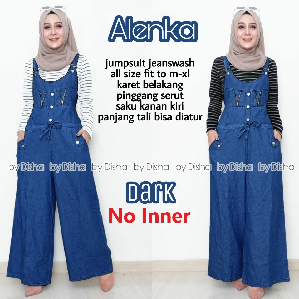 ALENKA OVERALL JAMSUIT ZIPPER BASIC BR