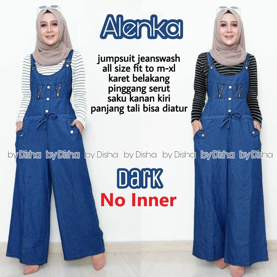 ALENKA OVERALL JAMSUIT ZIPPER BASIC GBM