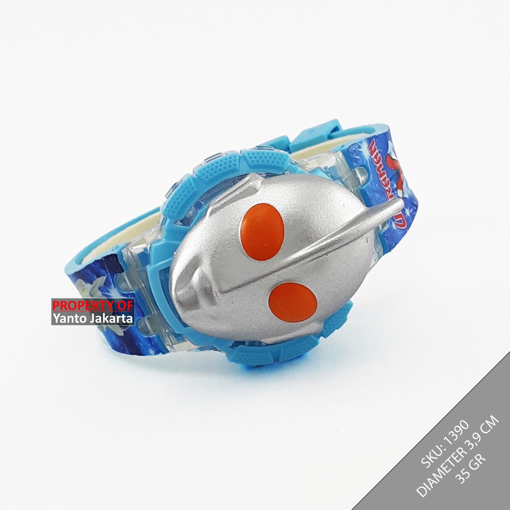 JAM TANGAN ANAK KARAKTER ULTRAMAN LED MUSIC