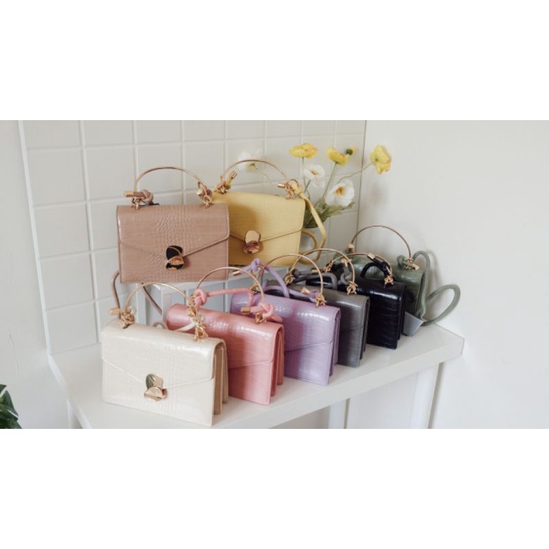 MARIE Bag / Maru Bag / Tas Ootd / Tas Kondangan / Tas Kuliah / Tas piknik / Jimshoney Kalimantan / J