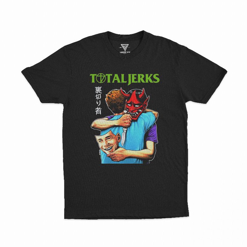 Ready Stock - Tshirt Total Jerks - Penjilat